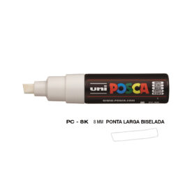 Marcador Uniball Posca PC-8K 8,0mm Branco (1)