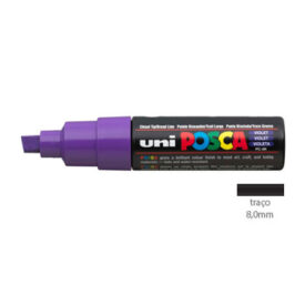 Marcador Uniball Posca PC-8K 8,0mm Violeta (12)