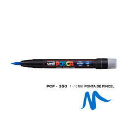 Marcador Uniball Posca PCF-350 1-10mm Azul (33)