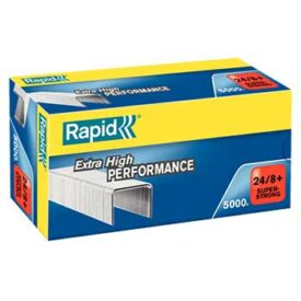 Agrafos 24/8 Rapid (10/50 Folhas) Cx5000un