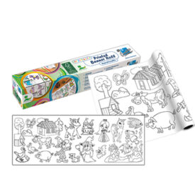 Papel Adesivo para Colorir 30cmx4mts Unissexo Rolo