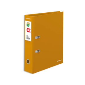Pasta Arquivo Cor Lisa c/Rado Ambar L/L DIN Amarelo