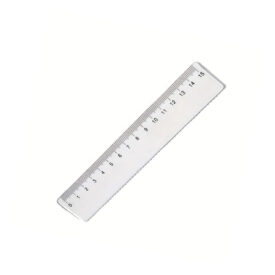 Regua Plastico 15cm -