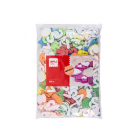 Numeros Adesivos Goma Eva Cores Sortidas 500un