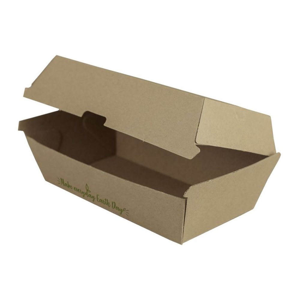 Caixa Hamburguer Kraft 800ml 21x11x8cm 25un