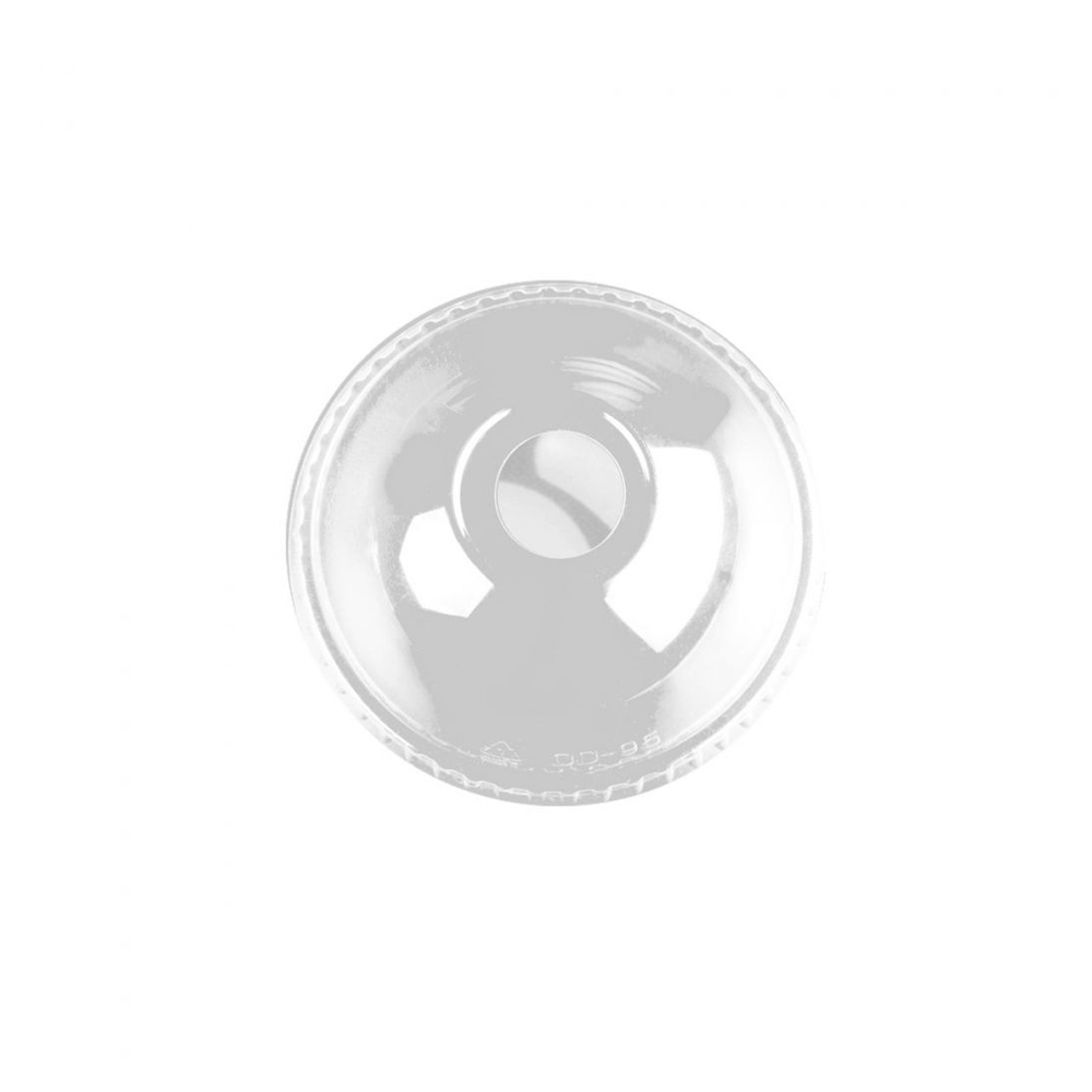 Tampa Ø9,2cm Caixa Alimentar Cúpula Redonda 100un