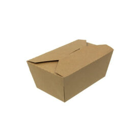 Caixa Cartolina Kraft 15x12x6,5cm 1250ml 50un