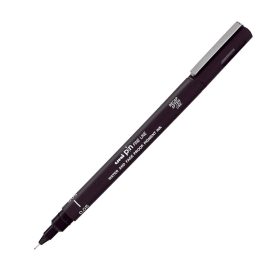 Marcador Fino Preto 0,5mm Uniball Calibrado PIN x 12un