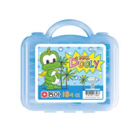Lápis Oil Pastels  Dooly Conjunto Mala com 48 cores