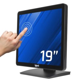 iggual Monitor de toque capacitivo 19" VGA HDMI USB