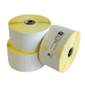 Etiquetas 057x76x25mm 2000D Térmicas Premium ZEBRA 12 Rolos