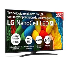 LG 50NANO81A6A TV inteligente 50" UHD 4K NanoCell