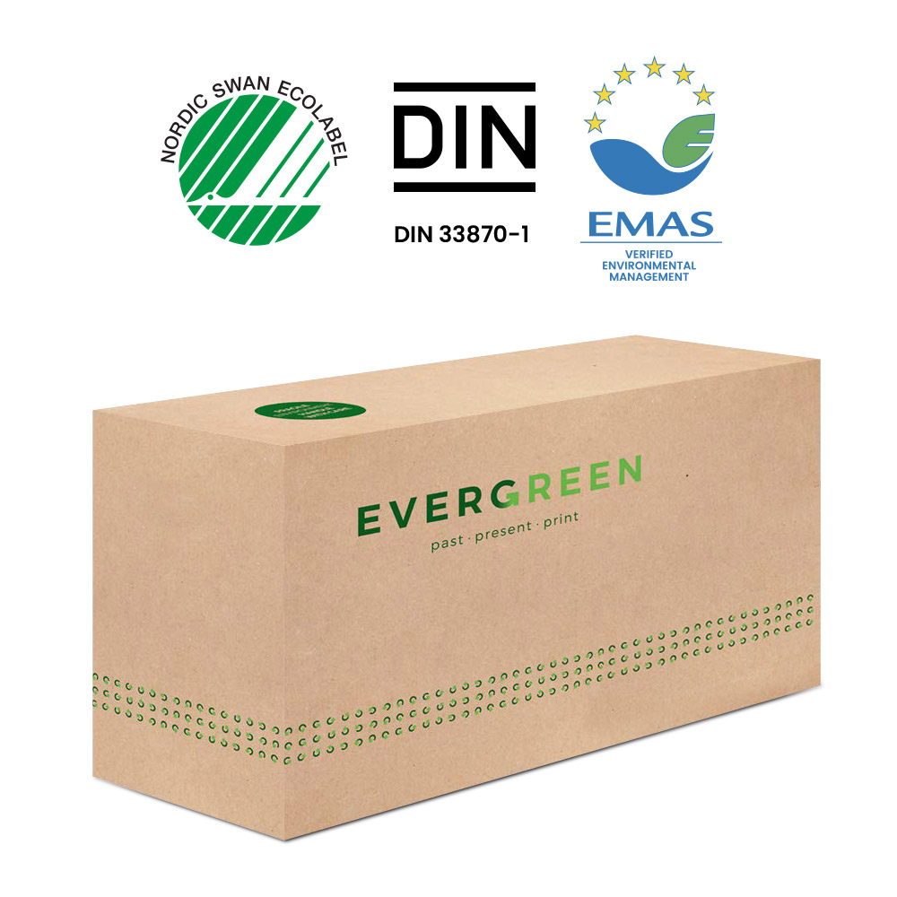 Toner Evergreen p/Canon 712 Preto 1870B002 1500 Pág.