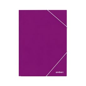 Capa Elásticos A3 Ambar School Cartolina Plastificada