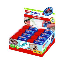 Cola Mini Roller Colagem Permanente Tesa 5mmx6m x 2un
