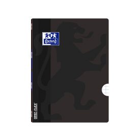 Caderno Agrafado A4 Quadriculado Oxford Openflex Preto x 2un