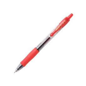 Esferográfica Vermelho 0,7mm Gel Retrátil Pilot G-2 x 2un