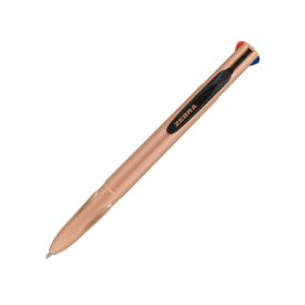 Esferográfica Z-Grip Smooth 4 Cores 1mm Corpo Rose Gold 2un