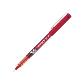 Marcador Roller Vermelho 0,5mm Pilot V5 x 2un