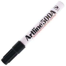 Marcador Quadros Brancos Preto 2mm Artline 500 12un
