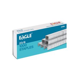 Agrafos 23/06 Eagle (10/40 Folhas) Cx1000un x 4un