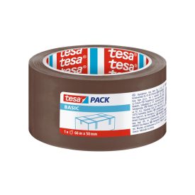 Fita Adesiva PPL Castanha Tesa Basic 50mmx66mts x 2un