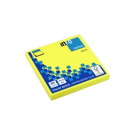 Bloco Notas Aderentes 75x75mm Amarelo 80 Folhas x 12un