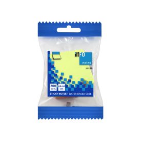 Bloco Notas Aderentes 70x70mm Seta 200 Folhas