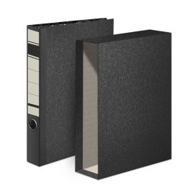 Pasta Arquivo+Cx Fixa L40 310x290 Marmor Preto-1un x 5un
