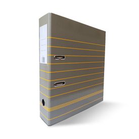 Pasta Arquivo L80 320x280 Riscas/Rado Cinza x 10un