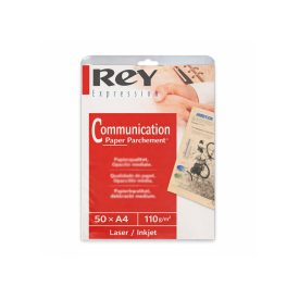 Papel 110gr Laser Inkjet Rey Parchement/Marmoreado Creme A4