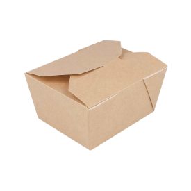 Caixa Cartolina Kraft  11,3x9x6,3cm 780ml  THEPACK  50un